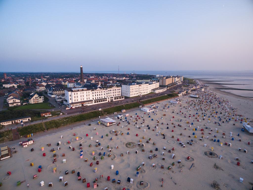 Strandhotel Hohenzollern Borkum Exterior foto